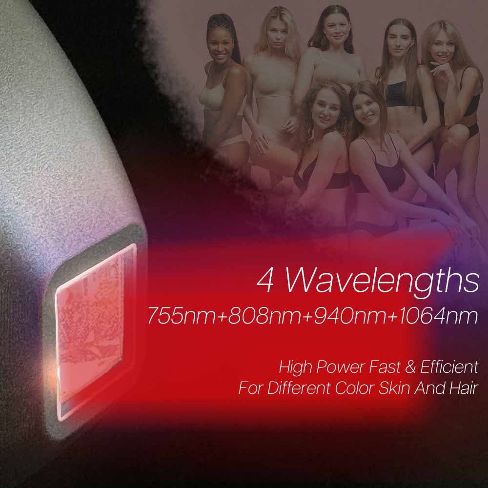 4 wavelength diode laser