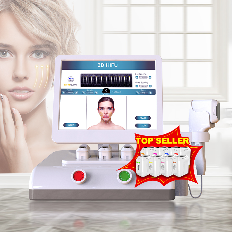 CS20+ Manufacture Face Lifting Skin Tightening 3D Hifu Machine Price