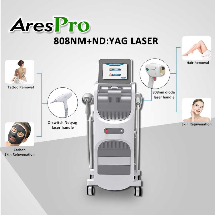 DL900 PRO-Nd Yag Tattoo Removal +Diode Laser Hair Removal