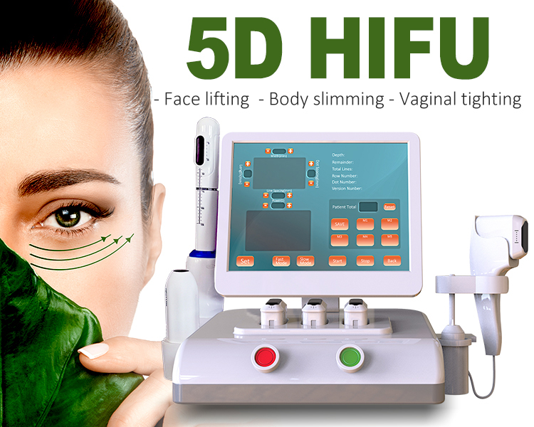 HU700 5D Hifu Vaginal Tightening Eye Facial Lift Beauty 5D Therapy Machine Price Manufacture