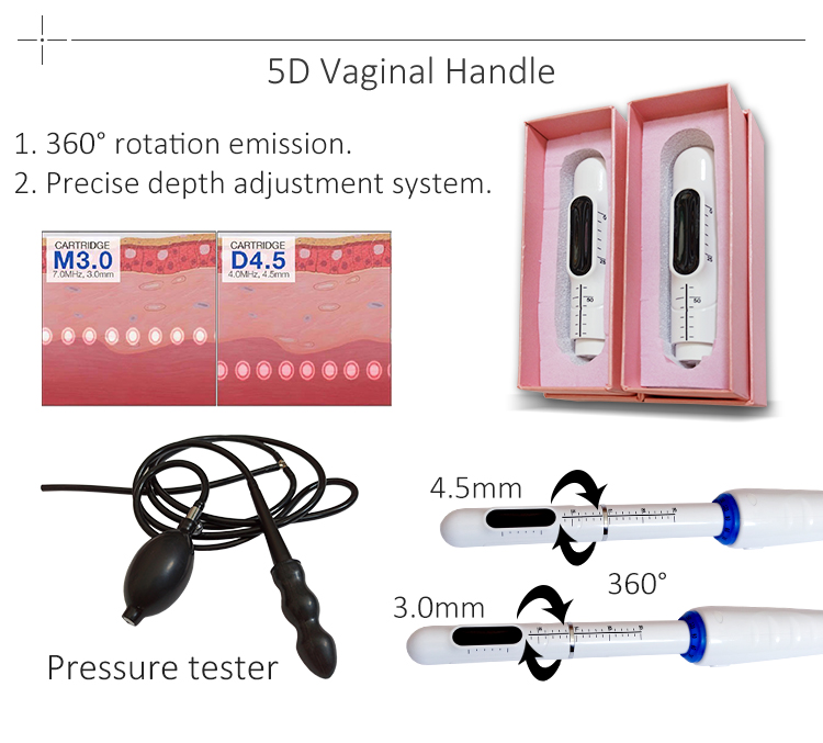 HU700 5D Hifu Vaginal Tightening Eye Facial Lift Beauty 5D Therapy Machine Price Manufacture