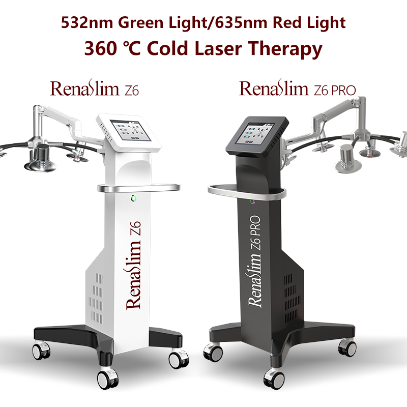 Renaslim Z6 Lipo Laser 650Nm Red Bule Light Therapy Body Slimming Sculpt Machine Price Manufacture