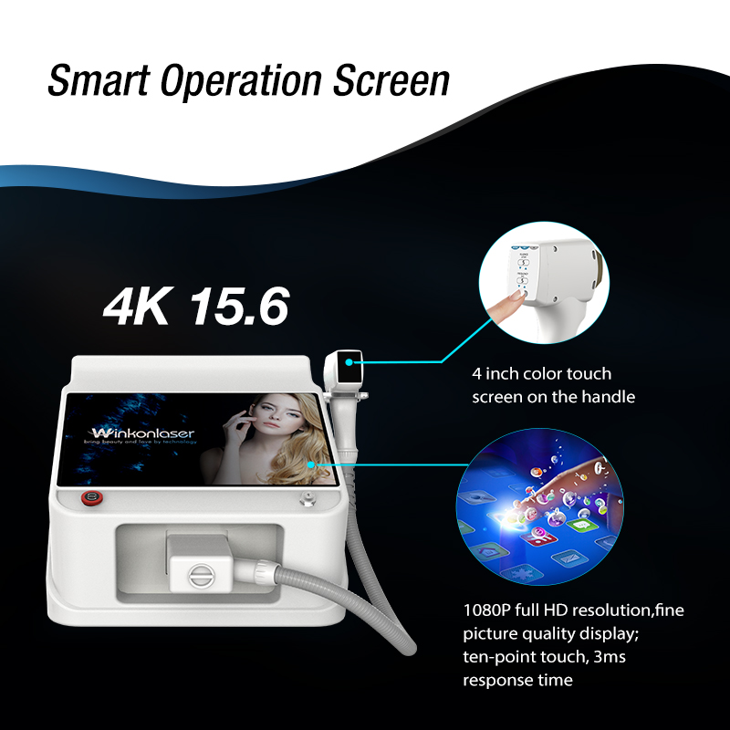 Winkonlaser® VL10 LED Hair Removal Machine 650nm~1300nm Waves Suitable All Skin Types