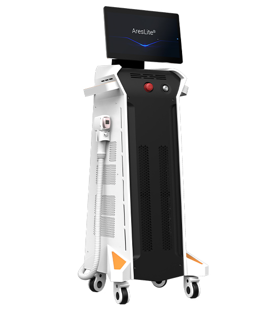 AresLite DM40P Non-Crystal Diode Laser Hair Removal Machine with AI Hair Analysis